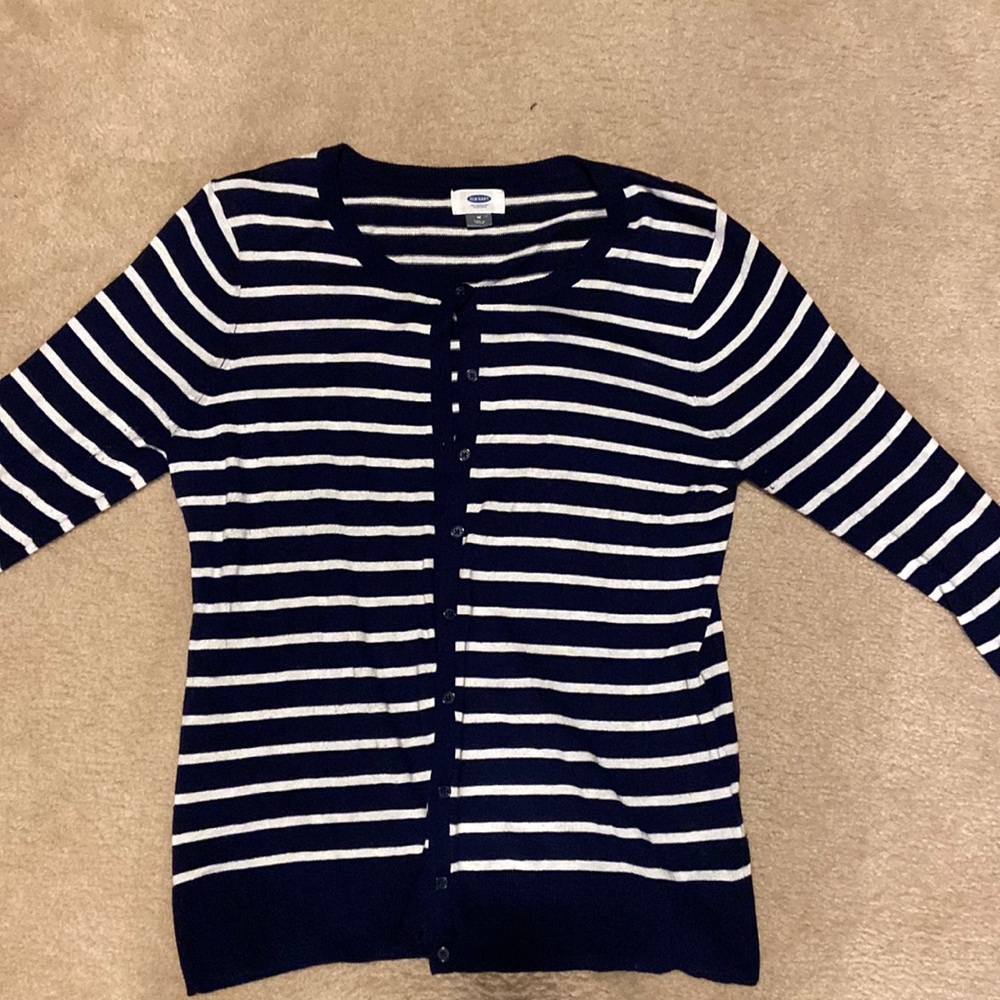 Old Navy striped long sleeve sweater